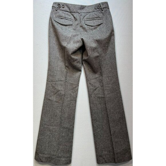 Dalia Collection Women's Wool Dress Pants Flat Front Sz 2 Light Brown - Picture 2 of 10